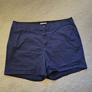 💜Ava & Viv Navy Chino Shorts💜